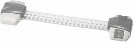 Κλειδαριά Ασφαλείας Inofix 5102 Πλαστική για Ντουλάπια & Συρτάρια με Αυτοκόλλητο 21x5.6cm Λευκό