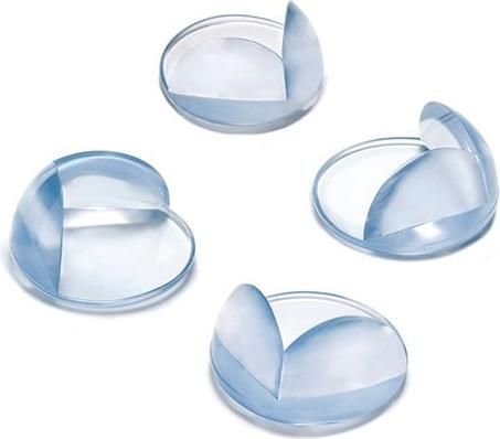 Inofix Προστατευτικά για Γωνίες με Αυτοκόλλητο από Πλαστικό 2.4x4.3cm 4τμχ