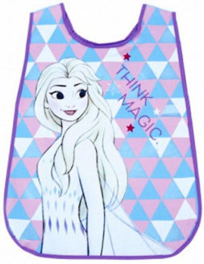 Ποδιά Ζωγραφικής PVC Frozen 2 Έλσα Μοβ Γαλάζιο