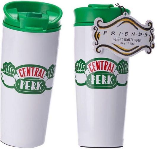 Pyramid Friends Central Perk Ποτήρι Θερμός Λευκό 450ml