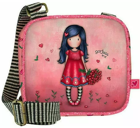Τσαντάκι Ώμου Gorjuss Love Grows Santoro Ροζ
