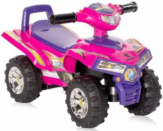 Περπατούρα Lorelli Αυτοκινητάκι Ride On Car Atv για 12+ Μηνών Φούξια