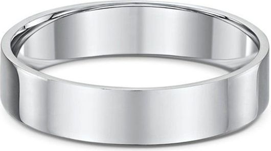 Βέρα Γάμου Goldjewels VR167.9K από Λευκόχρυσο 9K 5mm Τιμή ανά Τεμάχιο