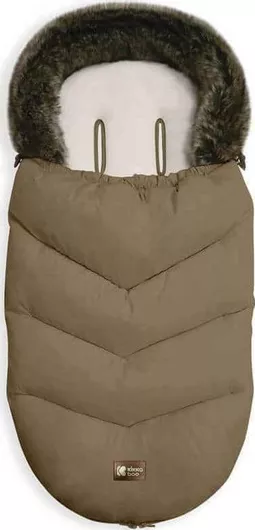 Ποδόσακος Καροτσιού Kikka Boo Luxury Fur Μπεζ