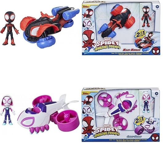 Φιγούρα Δράσης Spidey and Friends Featured Vehicle 1τμχ για 3+ Ετών σε Διάφορα Σχέδια