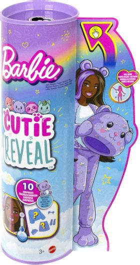 Κούκλα Barbie Mattel Cutie Reveal Αρκουδάκι για 3+ Ετών