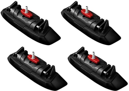 Σετ Άκρα Yakima ΧΕL.YK340W για Μπάρες Whispbar Mazda 3 4/5D 2004-2010 / Mazda 6 4D 2003-2012 / Mazda Cx7 2007-2013 / Ford Fusion 2002-2005 4τμχ