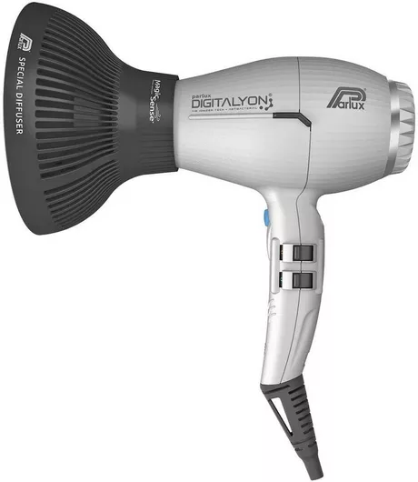 Πιστολάκι Μαλλιών Parlux Digitalyon με Φυσούνα Magic Sense Ionic Επαγγελματικό 2400W Silver