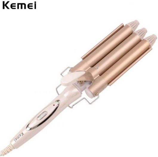 Ψαλίδι Μαλλιών Kemei KM-1010  για Κυματιστά Μαλλιά Ionic 45W
