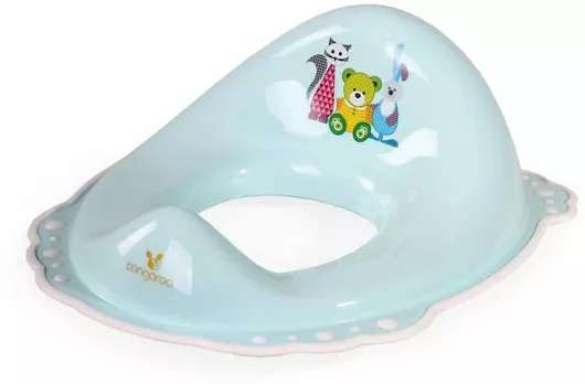 Παιδικό Κάθισμα Τουαλέτας Cangaroo Bear Ανατομικό με Σκληρή Επιφάνεια Πράσινο