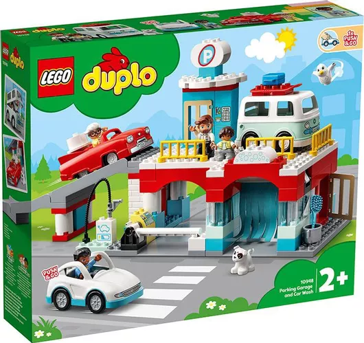 Lego Duplo Parking Garage & Car Wash για 2+ Ετών #10948