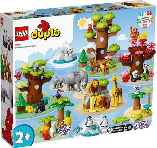 Lego Duplo Wild Animals Of The World για 2+ Ετών #10975