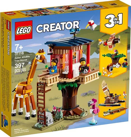 Lego Creator Safari Wildlife Tree House για 7+ Ετών