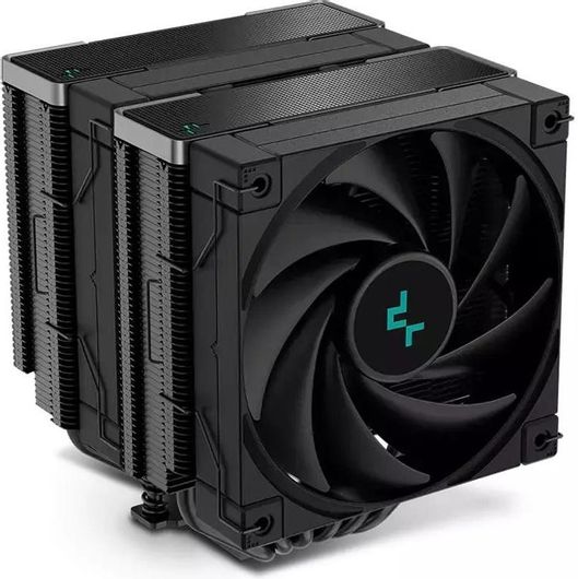 Ψύκτρα Επεξεργαστή Deepcool AK620 Zero Dark Διπλού Ανεμιστήρα για Socket AM4 /AM5 / 1200 / 115x /1700 Μαύρο