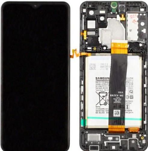 Οθόνη Κινητού με Μηχανισμό Αφής για Galaxy A33 Μαύρο