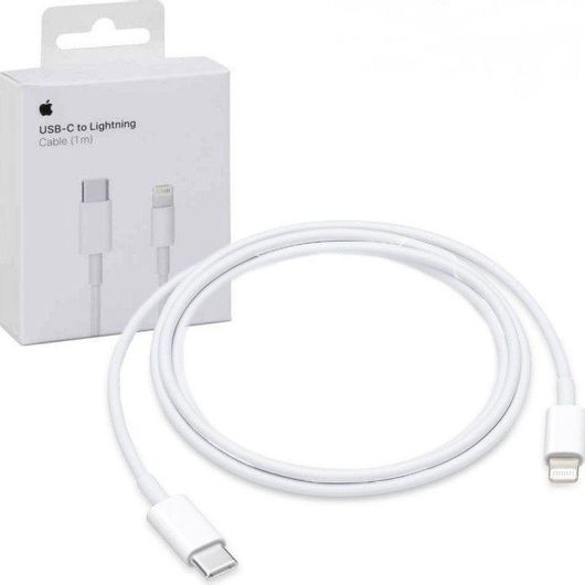Καλώδιο Apple USB-C σε Lightning 1m Λευκό