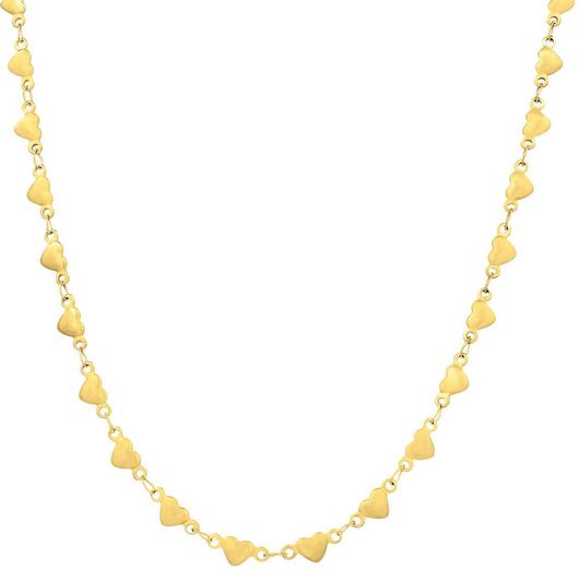 Αλυσίδα Λαιμού Goldjewels SKC44G από Ανοξείδωτο Ατσάλι 4.5mm