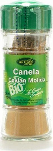 Κανέλα Κεϋλάνης Artemis Canela Ceylan Molida Βιολογική σε Σκόνη 25gr