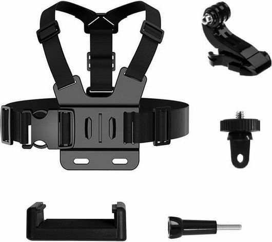 Ιμάντας Στήθους Hurtel 5 in 1 για DJI / Eken / GoPro / Insta360 / SJCam