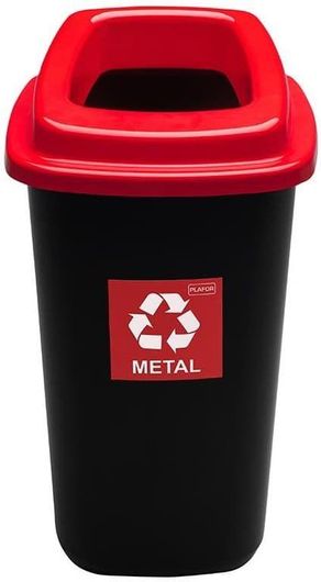 Κάδος Απορριμμάτων Delta Cleaning Πλαστικός 90lt Γκρι