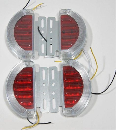 Πλαινά Φώτα LED 4τμχ 24V AU-LI-3619 Λευκό