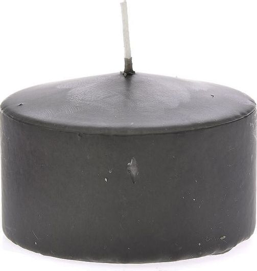 Κερί Κυλινδρικό 9x6cm Γκρι