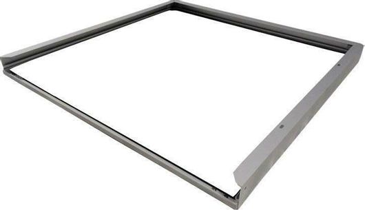 Πλαίσιο Eurolamp 145-56192 για Φωτιστικό Panel LED 60x60 Νίκελ Ματ Ασημί