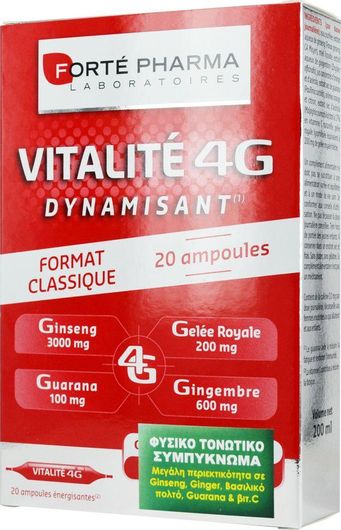 Forte Pharma Vitalite 4G Dynamisant 20x10ml