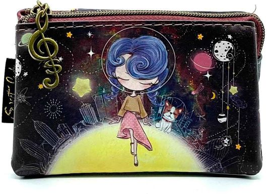 Γυναικείο Πορτοφόλι Sweet Candy με Φερμουάρ Από Πολυεστέρα Πολύχρωμο