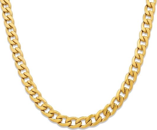 Αλυσίδα Λαιμού Goldjewels SKC28G από Ανοξείδωτο Ατσάλι 8.5mm