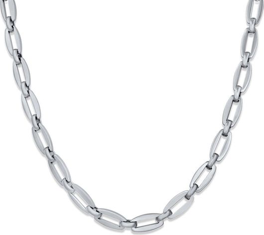 Αλυσίδα Λαιμού Goldjewels SKC63S από Ανοξείδωτο Ατσάλι 6.5mm