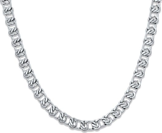 Αλυσίδα Λαιμού Goldjewels SKC68S από Ανοξείδωτο Ατσάλι 7.5mm