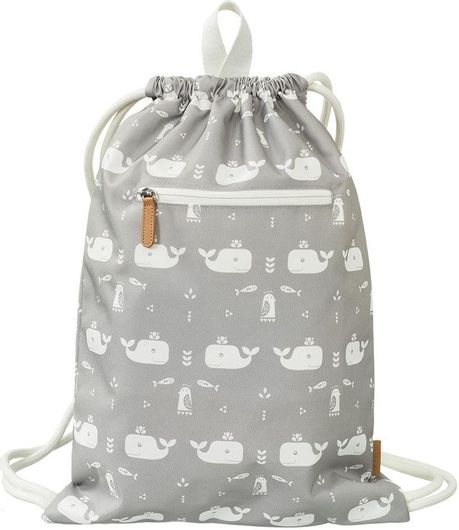 Παιδική Τσάντα Βόλτας Fresk Polar Bear 27x38cm Γκρι