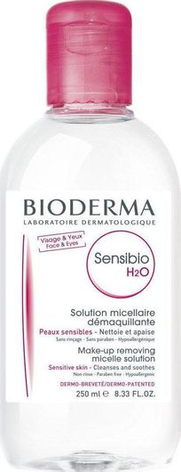 Bioderma Sensibio H2O Micellar Water Αφαίρεσης Μακιγιάζ Προσώπου & Ματιών 250ml