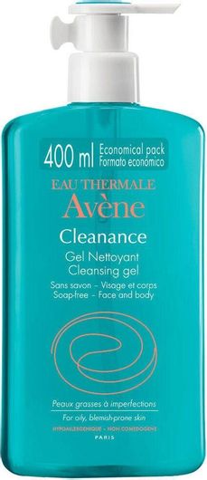 Gel Καθαρισμού Προσώπου Eau Thermale Avène Cleanance 400ml