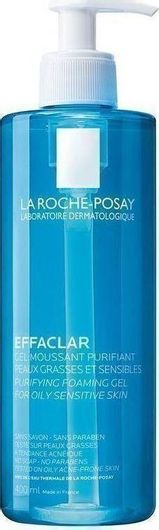 Gel Καθαρισμού Προσώπου La Roche Posay Effaclar για Ακνεϊκές Επιδερμίδες 400ml