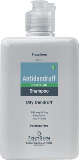 Frezyderm Antidandruff Σαμπουάν κατά της Πιτυρίδας για Λιπαρά Μαλλιά 200ml