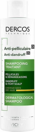 Vichy Dercos Anti Dandruff Sensitive Σαμπουάν για Ευαίσθητο Τριχωτό κατά της Πιτυρίδας & της Ξηροδερμίας για Όλους τους Τύπους Μαλλιών 200ml