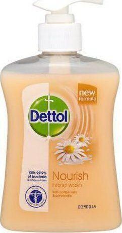 Κρεμοσάπουνο Dettol Αντιβακτηριδιακό με Χαμομήλι 250ml