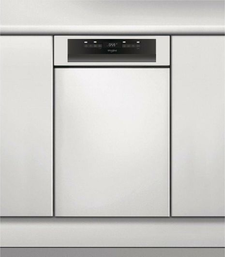 Πλυντήριο Πιάτων Whirlpool WSBC 3M17 X Εντοιχιζόμενο για 10 Σερβίτσια 55.5x44.8x82cm Λευκό