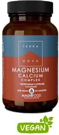 TerraNova Calcium Magnesium Complex 100 Φυτικές Κάψουλες