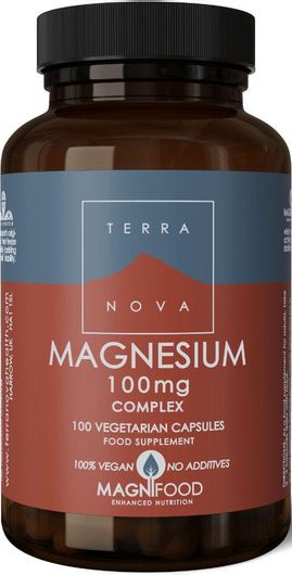 TerraNova Magnesium Complex 100mg 100 Φυτικές Κάψουλες