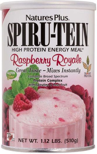 Nature's Plus Spiru-Tein High-Protein Energy Meal Χωρίς Γλουτένη με Γεύση Raspberry Royale 510gr