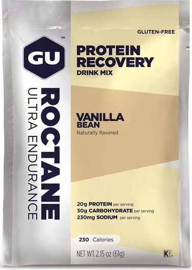 GU Protein Recovery Drink Mix Πρωτεΐνη Ορού Γάλακτος Χωρίς Γλουτένη με Γεύση Vanilla Bean 61gr