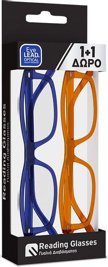 Γυαλιά Πρεσβυωπίας Eyelead Promo Unisex +2 2τμχ Μπλε / Μελί