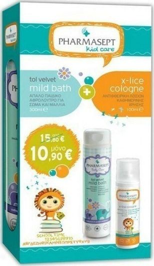 PHARMASEPT Tol Velvet Baby Bad & Shampoo – 500 Ml, PH-neutral, Für Babys Ab 3 Monaten