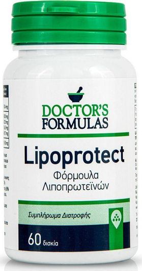 Doctor's Formulas Lipoprotect Φόρμουλα Λιποπρωτεϊνών 60 Ταμπλέτες