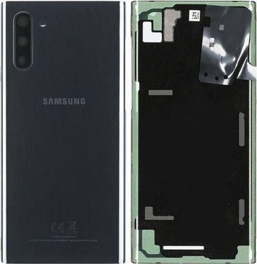 Καπάκι Μπαταρίας Samsung GH82-20528A για Galaxy Note 10 & Τζαμάκι Κάμερας Μαύρο