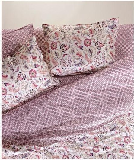 Μαξιλαροθήκη Kentia 31784 Edem 27 Βαμβακοσατέν Σετ 2τμχ 70x50cm Φούξια