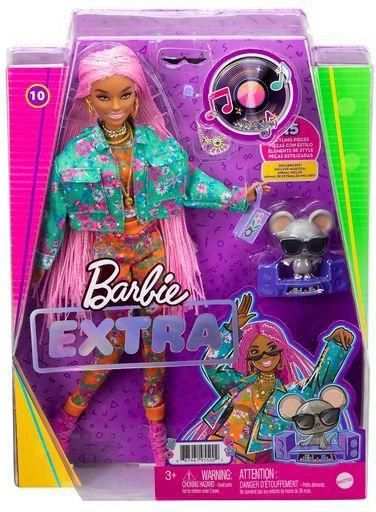 Barbie Extra Pink Braids GXF09 για 3+ Ετών